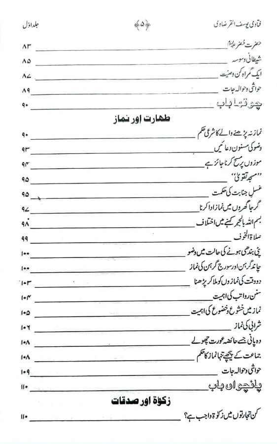 Fatawa Yousuf Al Qarzavi