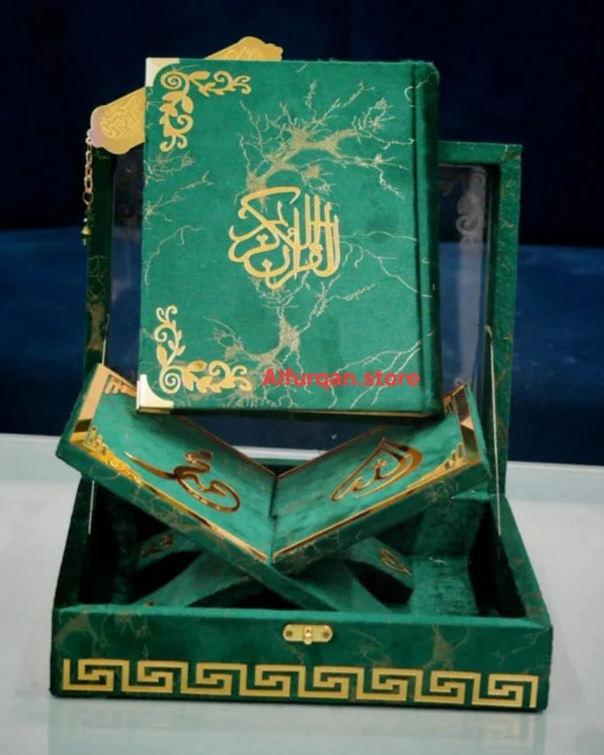 QURAN E PAK WITH TRANSLATION GREEN COLOR 63SP
