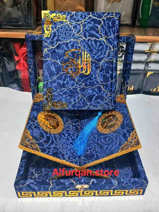 Quran e Pak With Translation Dark Blue 63SP