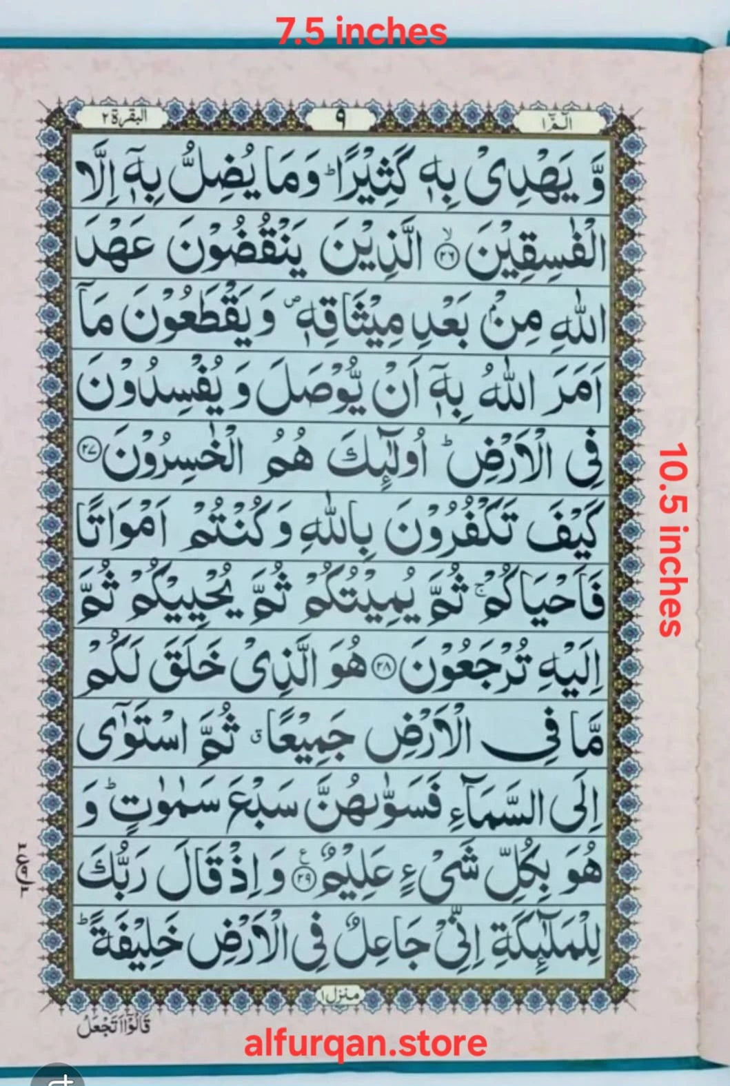 Para Set 205 / Large Latter / With Out Translation