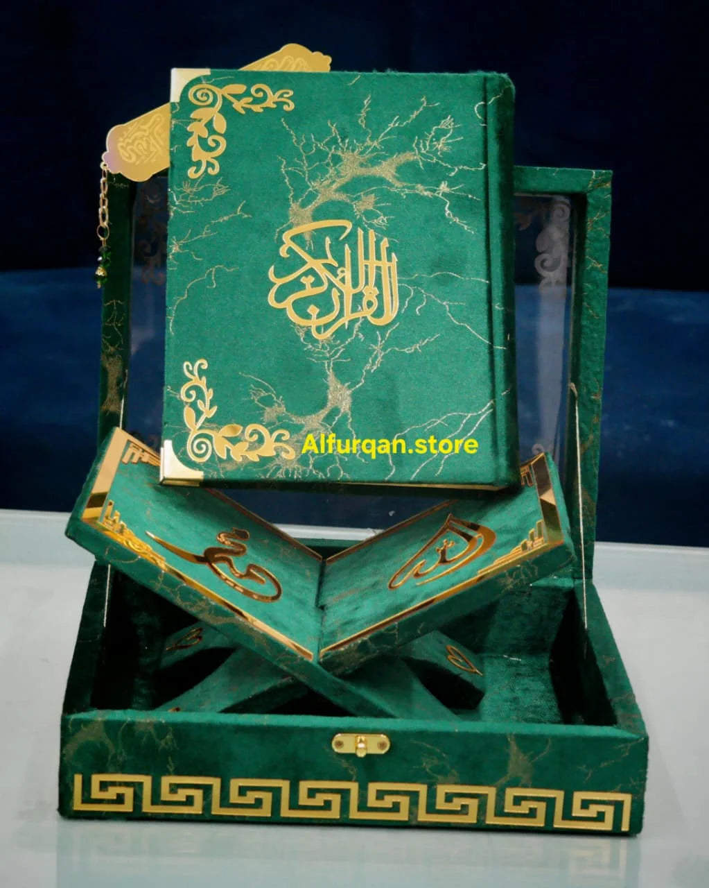 QURAN E PAK WITH TRANSLATION GREEN COLOR 63SP