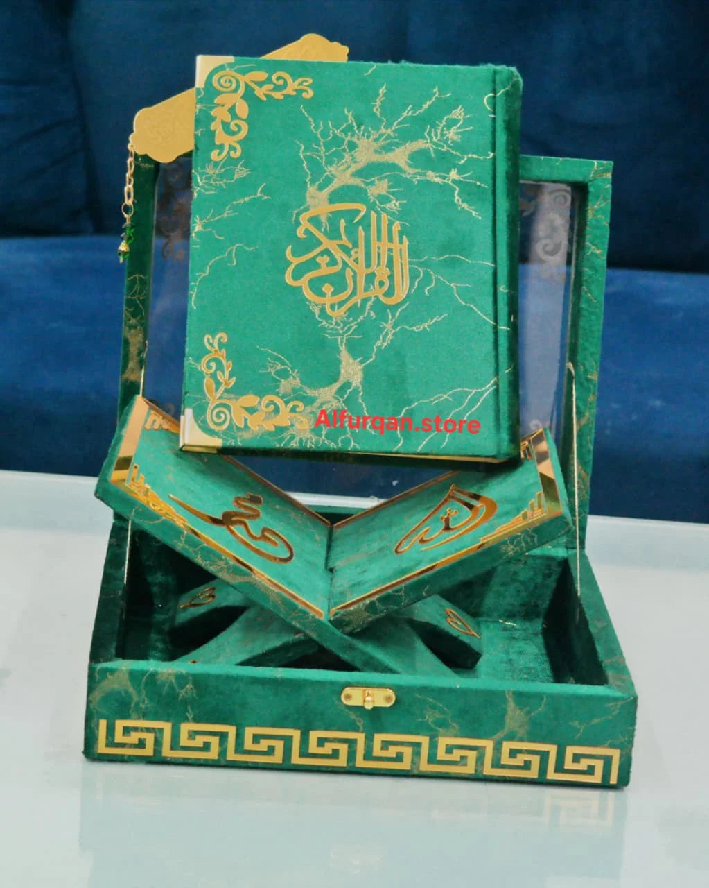 QURAN E PAK WITH TRANSLATION GREEN COLOR 63SP