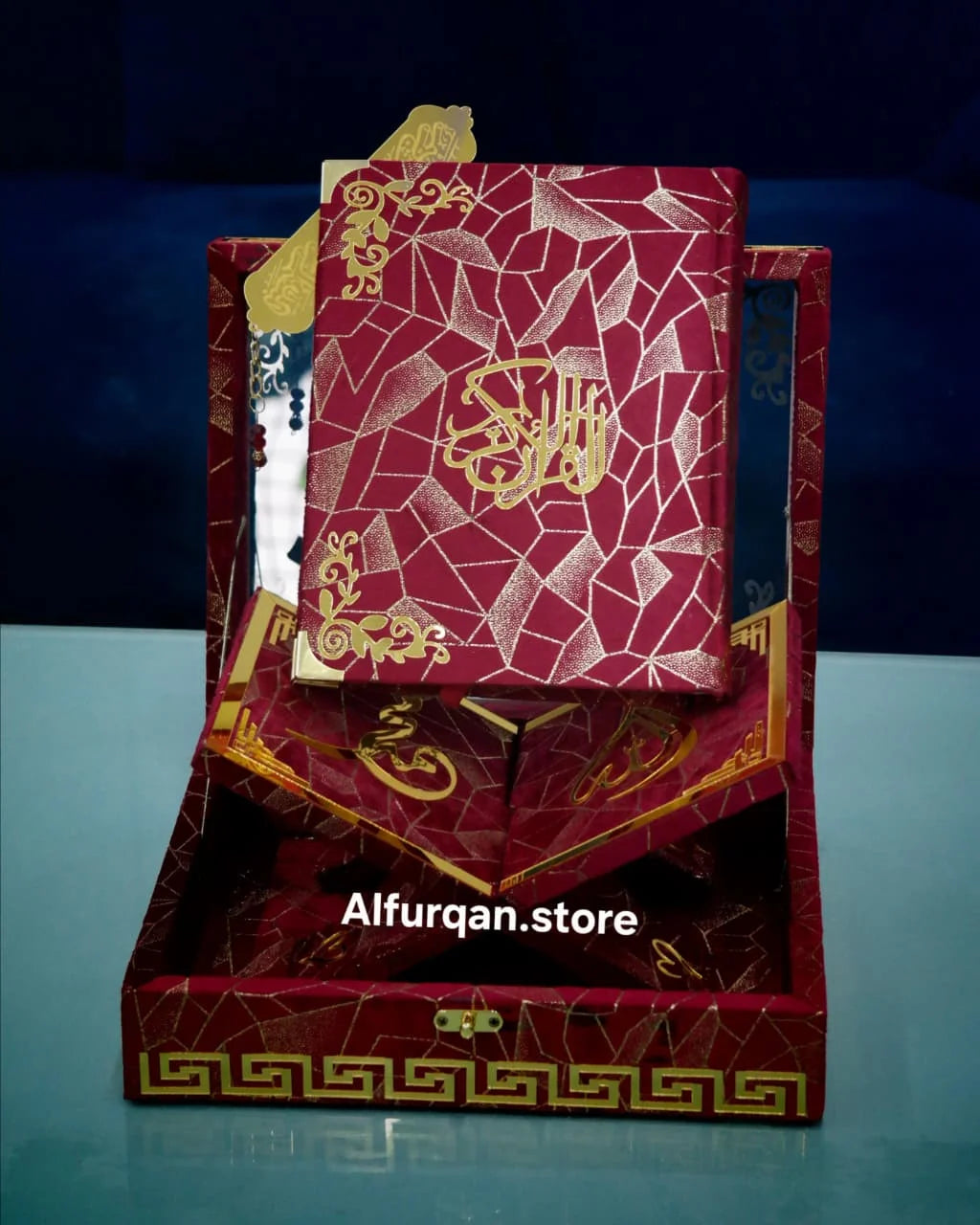 QURAN E PAK WITH TRANSLATION MAROON COLOR 63SP
