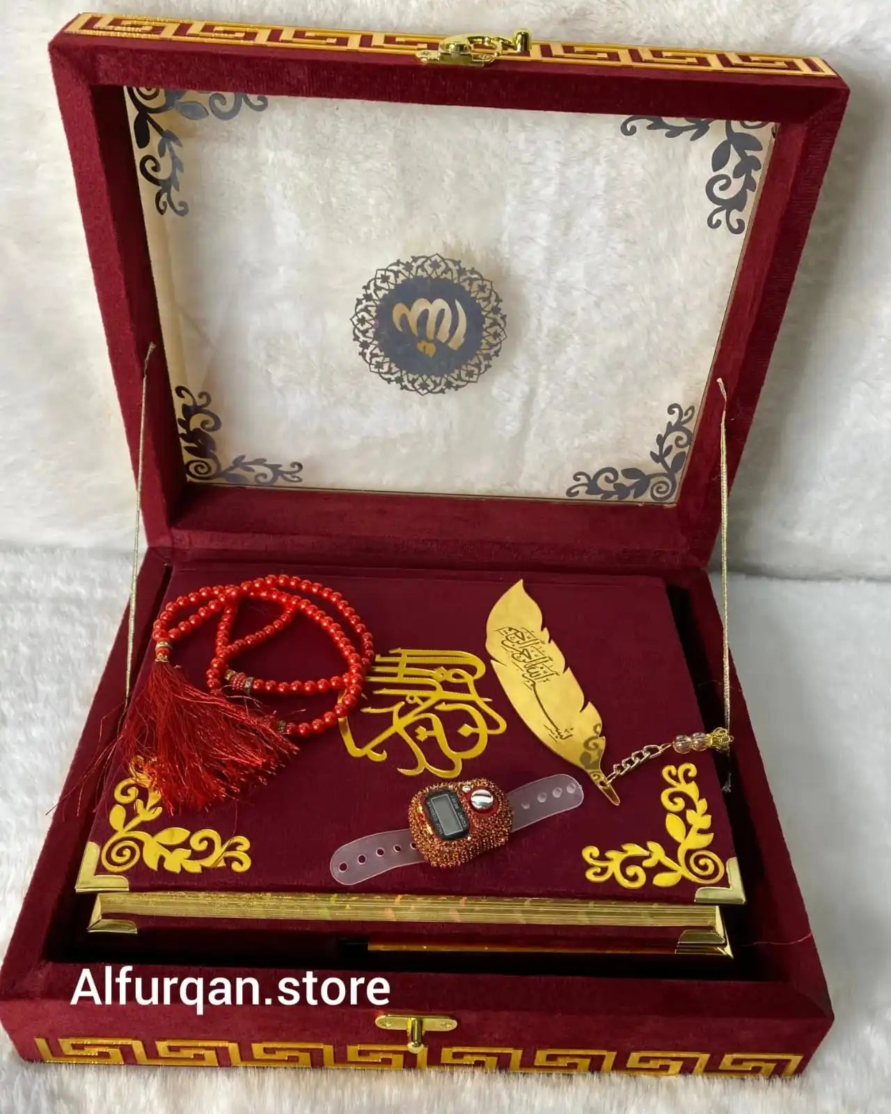 Quran e Pak With Translation 63B Maroon