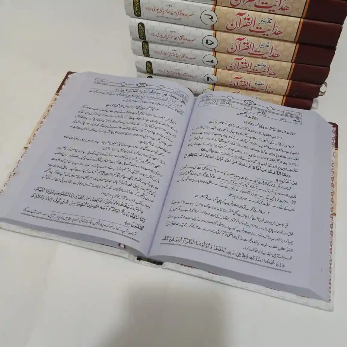 Tafseer Hidayat tul Quran Set 8 Volumes ( ھدایت القرآن مکمل سیٹ 8 جلدیں )